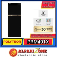 TERBARU POLYTRON PRM491X Kulkas polytron 2 pintu Inverter PRM 491X New