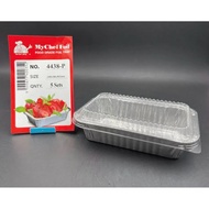 4438-P MyChef  food grade foil tray 5sets