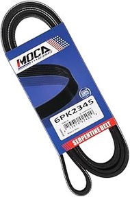 MAXWIN 6PK2345 Serpentine Belt fit 2006-2011 for Ford Crown Victoria 4.6L, 2003-2015 for GMC Savana