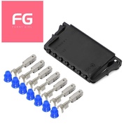 Rear Tail Light Plug Lamp Cable Connector for   C-Class W204 1-1355396-1 7P Connector with Terminals