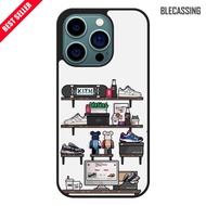 Hardcase Casing iphone 15 14 13 12 11 X Xr Xs 8 7 6 SE Mini Plus Pro Max Wallpaper BC345