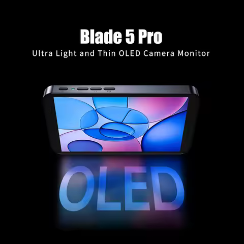 Desview Blade 5 Pro Camera Field Monitor OLED 4K60p 5.5 Inch 1200 Nits Touch Screen Ultra Light Moni