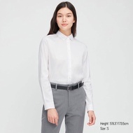 PALING MURAH! Kemeja Standar Putih White Wanita Remaja Dan Dewasa Rayon Crinkle