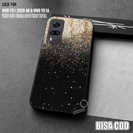 Softcase For Vivo Y51 2020 4G Latest Vivo Y51A/ Fashion GLITTER For Men and Women - Softcase Glass H