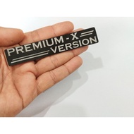 proton x70 premium x emblem black laser etched