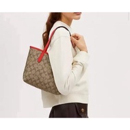 COACH CN733 MINI CITY TOTE IN SIGNATURE CANVAS