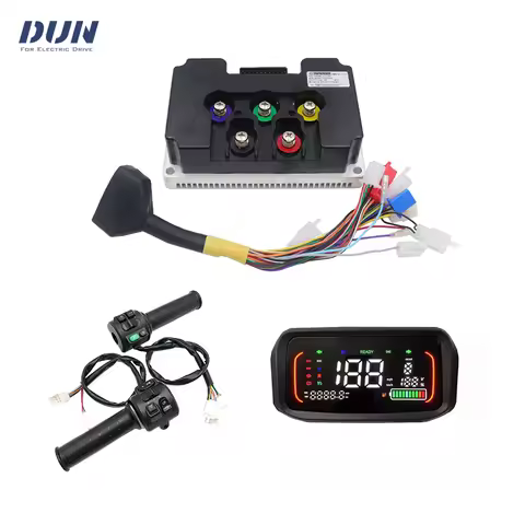 Nanjing Fardriver ND72340 48V-72V DC 120A Phase 340A BLDC Controller with N7 N1S Display and T08 Thr