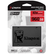 【จัดส่งจากกรุงเทพ】120GB/240GB/480GB/960GB Kingston SSD(เอสเอสดี) โซลิดสเตทไดรฟ์/SSD A400 SATA 3.0 2.5inch  ฮาร์ดไดรฟ์ภายใน