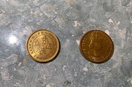 1978年 香港五仙硬幣 2個