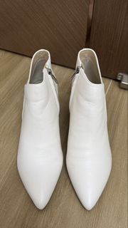 Sam Edelman 白色短靴