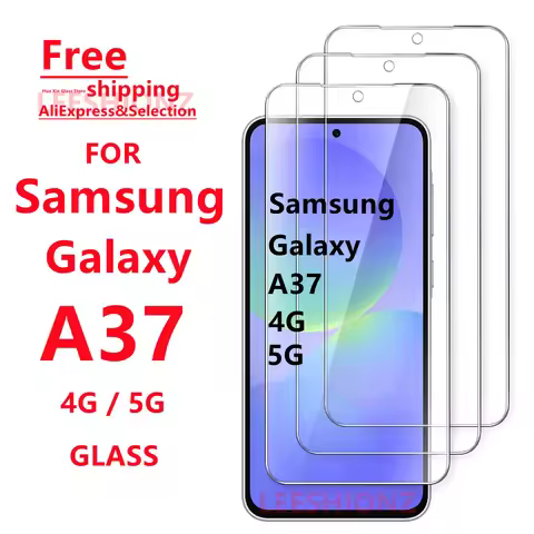 1/4Pcs Tempered Glass Screen Protector for Samsung Galaxy A37 - Smartphone Protection Suitable for S