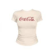 LANCAICAI Girls shirts tops, short sleeves, Korean style, y2k T-shirts 003