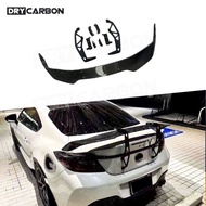 On sale Carbon Fiber Rear Boot Spoiler for Toyota GR86 for Subaru BRZ 2022 2023 Rear Trunk Wing Body
