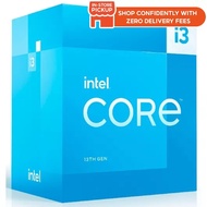 # Intel Core [ i3-13100F / i3-13100 ] - 4 Core 8 Threads Desktop CPU/Processor # LGA 1700