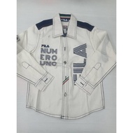 Kemeja boys available size 3/4y & 13/14y