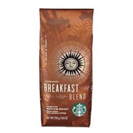Starbucks Coffee Breakfast Blend Medium Roast Whole Bean Coffee 250g