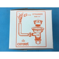 Sink Drain Set With Overflow Hose SWEETHOME CORONET(BU111) Orange Box The Top Material Is Made Of St