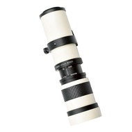 420-800mm Telephoto Zoom Lens Manual Zoom Lens SLR Camera Lens Suitable for Cameras