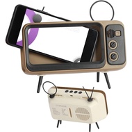 Phone Holder for Desk, Portable Universal Retro Tv Desktop Mobile Phone Holder Cute Phone Stand for 