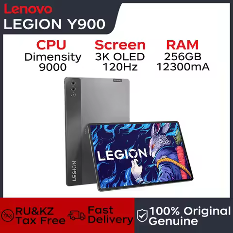 Lenovo tablet Legion Y900 14.5" 3K OLED 120Hz DP-in PC Second Screen Dimensity 9000 12300mA Batterie