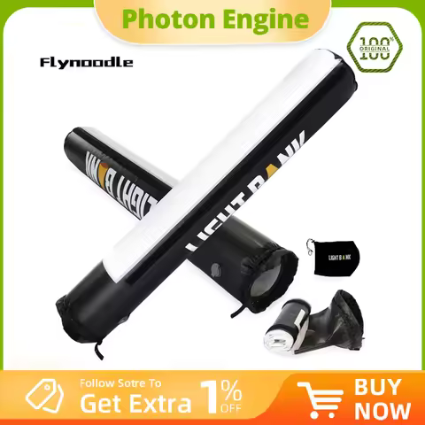 LIGHTBANK Air Tube Inflatable Softbox for Aputure Nanlite Godox ZHIYUN COLBOR Video Light Diffuser A