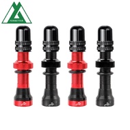 FORBETTER A/V Valves Tubeless Rims with Wrench Schrader Valve Kits Extender Valves Nipple Bicycle Accessories Tubeless Tire Valves