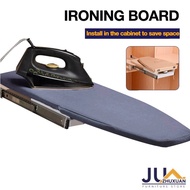 Retractable Pull Out Ironing Board Closet Sliding Out Swivel Iron Board  Folding ironing table installed in the cabinet