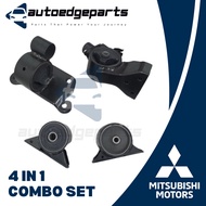 [4 IN 1 COMBO SET] Mitsubishi OEM Engine Mounting Proton Waja / GEN2 / Persona 1.6L Auto / Manual (F