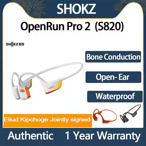 Original SHOKZ Openrun Pro 2 S810/S820 Bone Conduction Earphone Headset Bluetooth 5.3 Sport Earbuds 