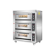 Oven Gas GETRA RFL-36SSGC 3 Deck 6 Loyang