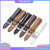 For Fossil Strap Calfskin Leather Watch Band 18mm 20mm Straight Thin and Soft
