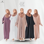 NOVALIE ABAYA DRESS, DRESS MUSLIMAH, DRESS MENYUSU