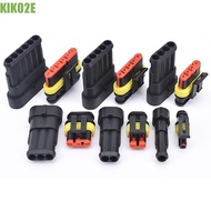KIKO2E Electrical Connector Plug Motorcycle To Draw And Insert Durable 1P 2P 3P 4P 5P 1 2 3 4 5 6 Wa