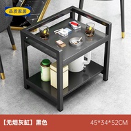 HY/JD Ecological Ikea Mahjong Chess and Card Tea Table Shelves Mobile Shelves Sofa Side Cabinet Table Room Drink UJ72