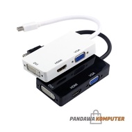 Macbook Mini DP Display Port Thunderbolt to HDMI DVI VGA Converter
