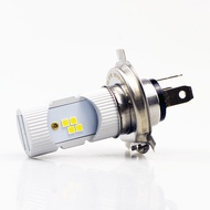 Philips LED Motorcycle Big Bulb HS1 Three-Claw Three-Plug H4 Far Near One Super Bright Suitable for 