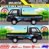 2PCS RIGHT L300 PICK UP CAR STICKERS MITSUBISHI L 3OO SIDE BODY CUTTING STICKERS