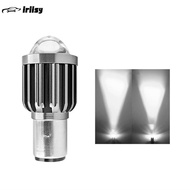 iriisy Universal 9V-80V 2000LM Dual Color Headlight Bulbs BA20D H4 H4Mini LED Motorcycle Hight BA20D
