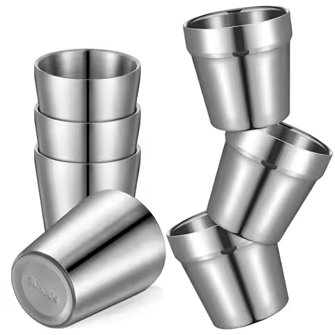Gifts Stainless Steel Stainless Steel 304 Cup Travel Mugs Portable Metal Cups Durable Drink-ware Cam