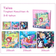 BEVAVAR 3in1 Magnetic Puzzle Book 5 Step Book Magnetic Puzzle Mainan Edukasi