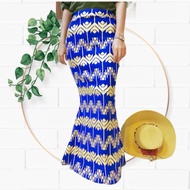 ⚡️Hot Sale⚡️Glitter Printed Skirt Duyung / Free Size Muslimah Skirt Kain Songket [Ready Stock]