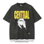 VEGA88 *central cee smile* Oversized t-shirt | Oversized t-shirt | Washed t-shirt | Washing washing 