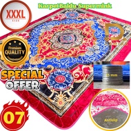 KARPET BALDU SUPERMINK TEBAL CARPET 5D (+/- 260CM X 190CM X 1.5CM) XXXL - IMANINA CARPET TEBAL ANTI 