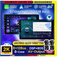 Perodua Axia 2023-PRESENT 10 (360 CAMERA 8GB RAM 128GB CARPLAY DSP 4G SIM IPS) big screen Full HD An