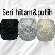 D27 KNITTING YARN BLACK AND WHITE SERIES
