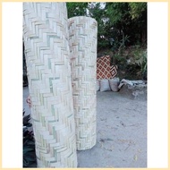 ☪ ∇ ✙✷ AMAKAN/SAWALI  Real Native Bamboo Wall/ 4pcs set/size 4x8ft.(PLAIN DESIGN)