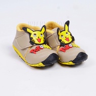 Sepatu Bayi Bunyi Laki-Laki Karakter Pokemon Usia 1-3 Tahun / Sepatu Balita Laki Laki Murah / Sepatu