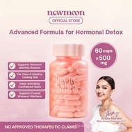 NEW MOON Hormo Balance Myo Inositol D Chiro Inositol 500mg 60 CAPSULES with N Acetyl Cysteine Folic 