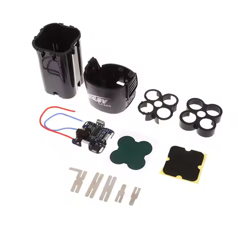 【F】4S BMS 18650 Lithium Battery Storage Box 16.8V BMS PCBA For Electric Tool With Holder Nickel Capa