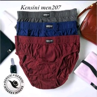 Contents of 3 Pcs Kensini Men's Underwear -206 and 207 CD BRIEF FOR TEENS AND ADULT MEN (Size M, L, 